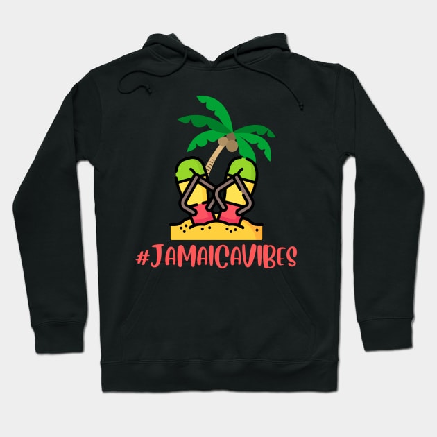 #JamaicaVibes Jamaica Hoodie by PurePrintTeeShop